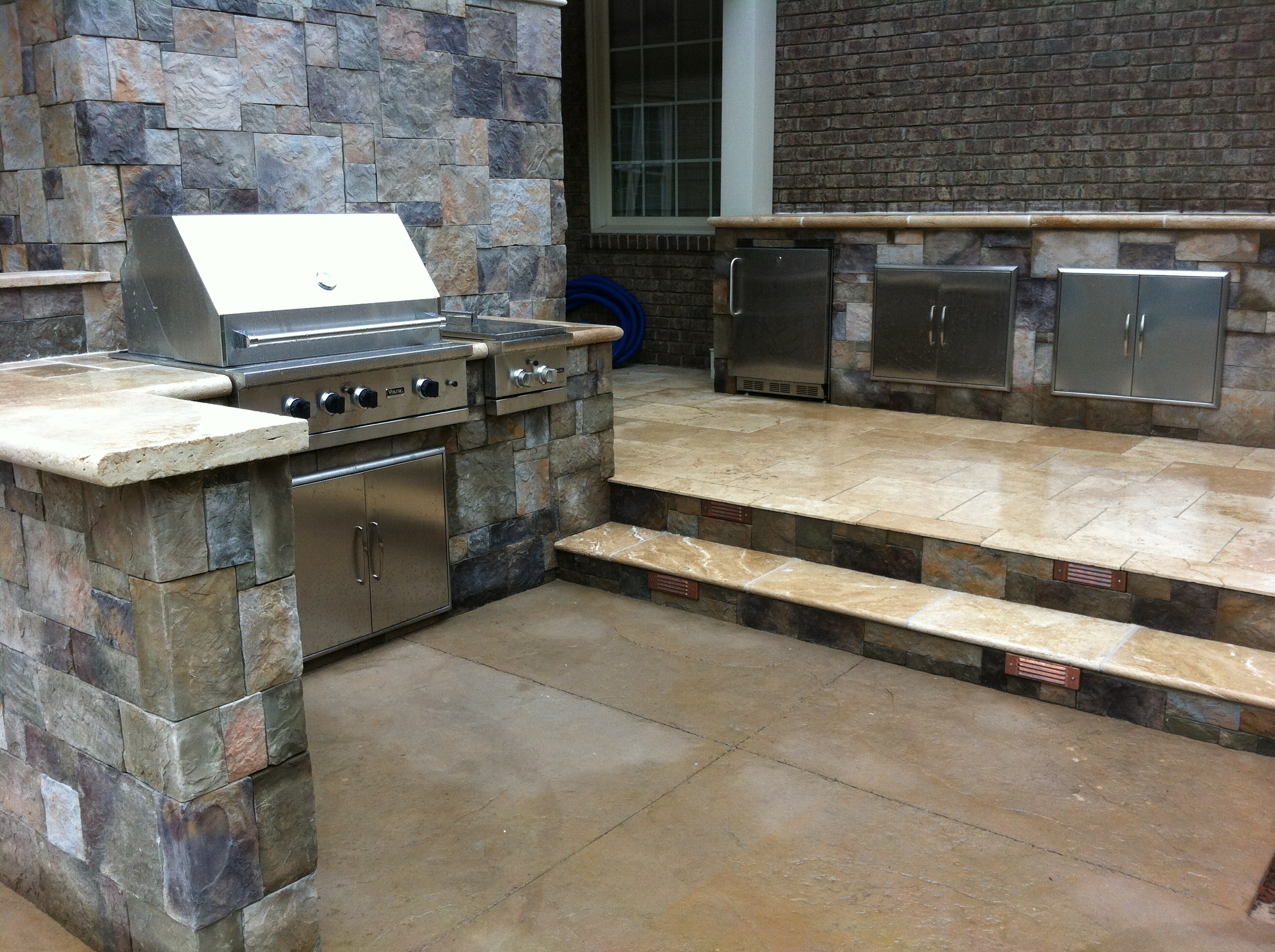 Raleigh NC Landscaping Pictures: Outdoor Kitchen Photos: Landvision