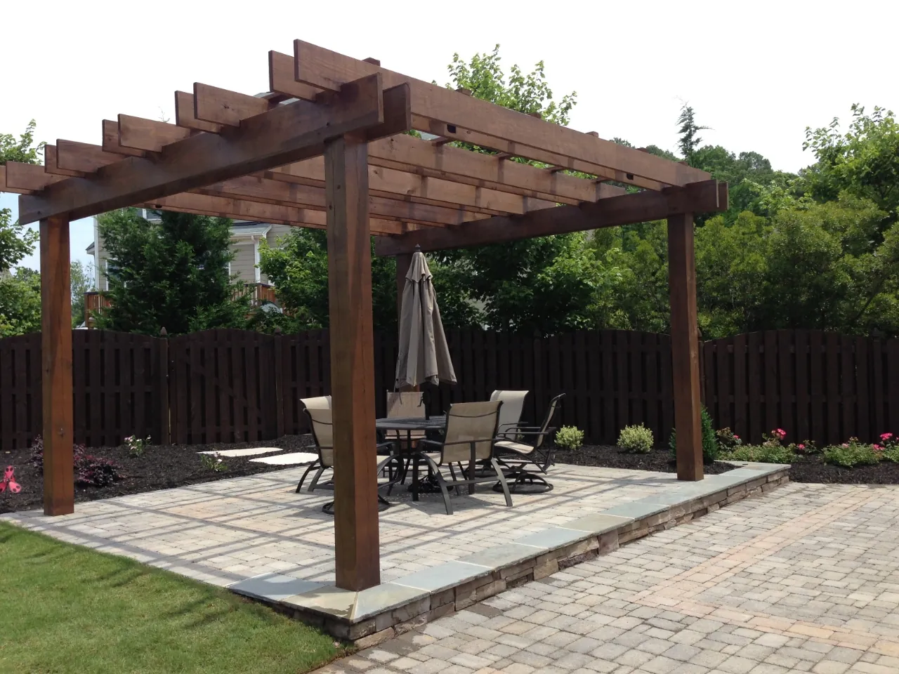 Backyard Pergola