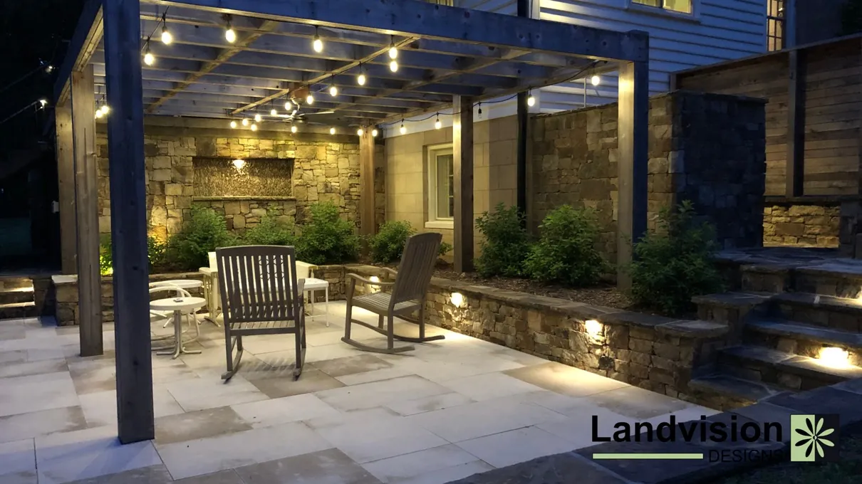 Outdoor Landscape Lighting in Raleigh